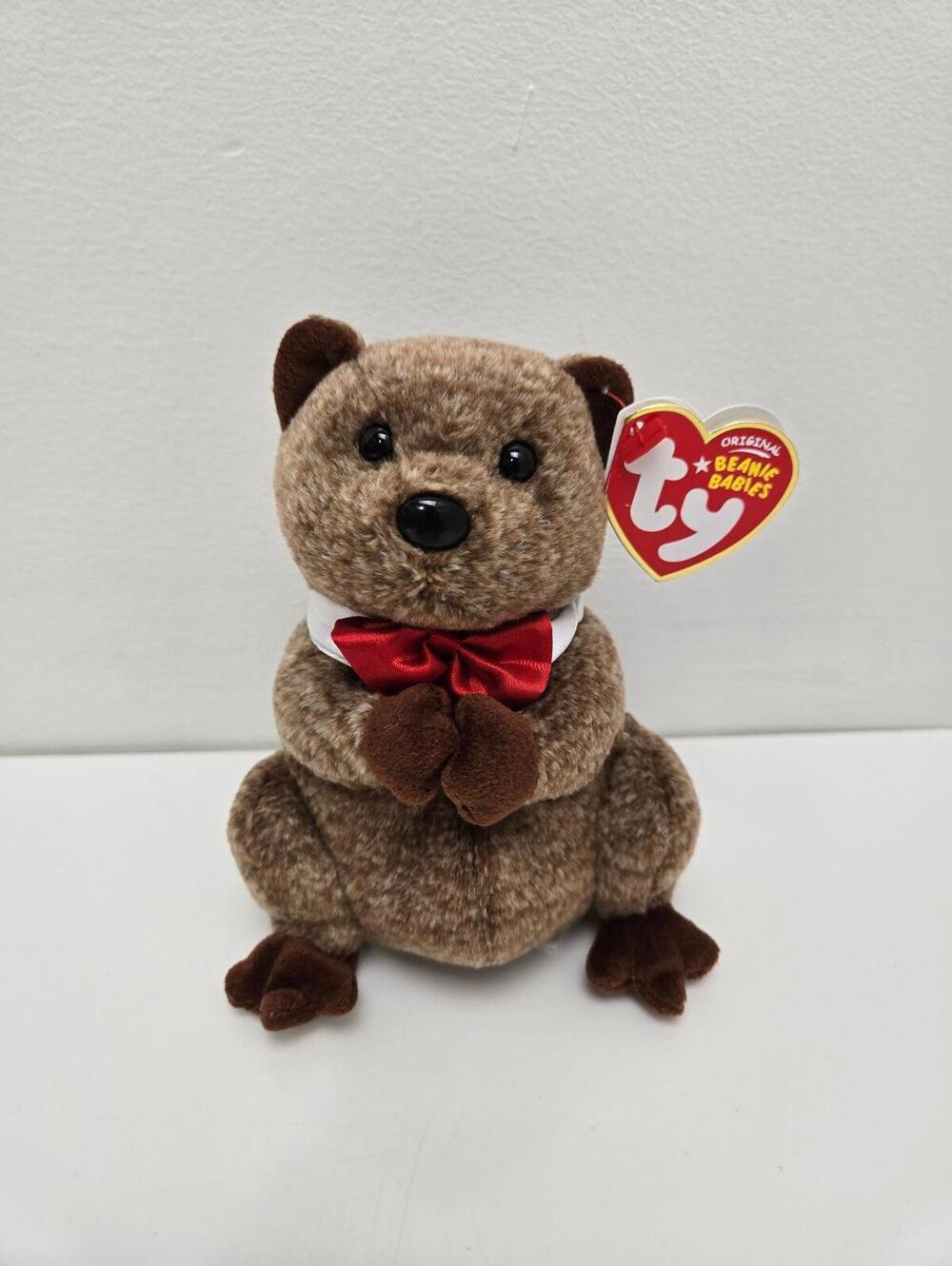 Ty Beanie Baby “Punxsutawney Phil” the Groundhog (6.5 inch)